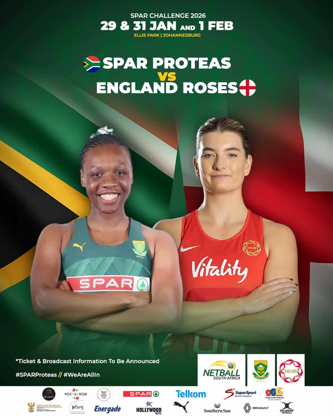 South Africa v England