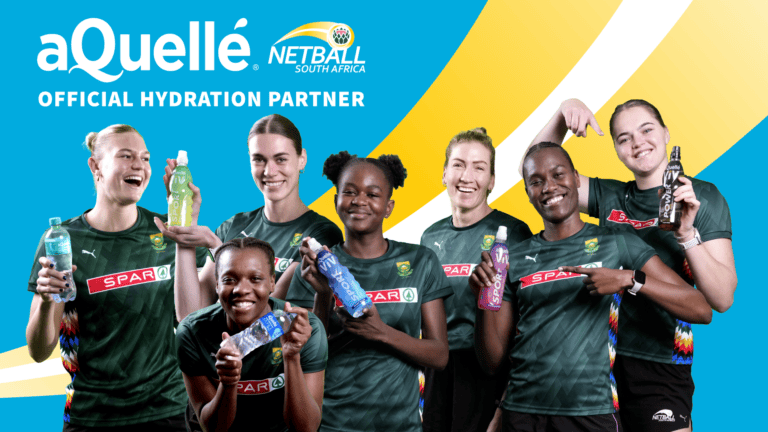 aQuellé and Netball SA Partnership